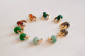 Rondella stone hoops in dalmatian: With hoops