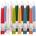 Beeswax Taper Candles – Dripless & Handmade in USA: Burgundy / 12"