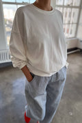Vintage White Cali Jersey Long Sleeve