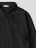 The Weiss Top-  Sheer Button-Down Blouse