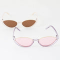 Retro Bottom Round Sunglasses