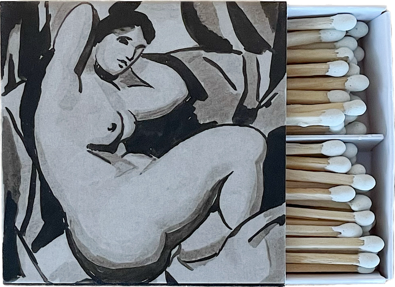Lady Match Boxes