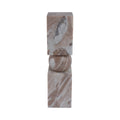 Marble column on a white background
