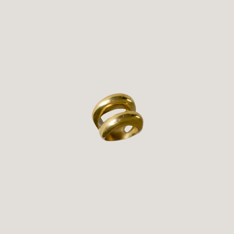 BRASS SULTRY RING: 8