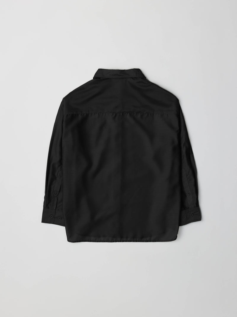 The Weiss Top-  Sheer Button-Down Blouse