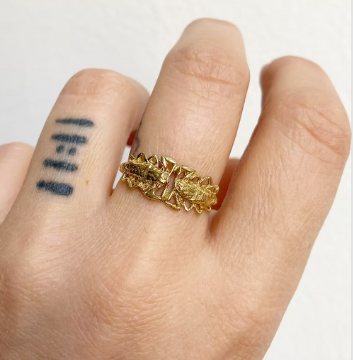 MadeIn Jewelry Brass Scorpion Ring