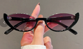 Retro Bottom Round Sunglasses