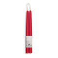 Beeswax Taper Candles – Dripless & Handmade in USA: Burgundy / 12"