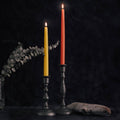 Beeswax Taper Candles – Dripless & Handmade in USA: Raw / 12"