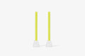Dusen Dusen Taper Candles (Set of 2): Yellow