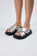 Ramona Silver Sandals
