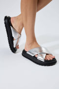 Ramona Silver Sandals