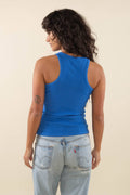 Garment Dye Regular Length High Neck