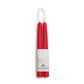 Beeswax Taper Candles – Dripless & Handmade in USA: Burgundy / 12"
