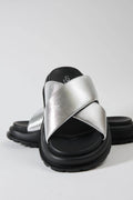 Ramona Silver Sandals