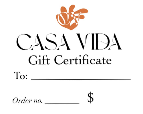 Gift Certificate