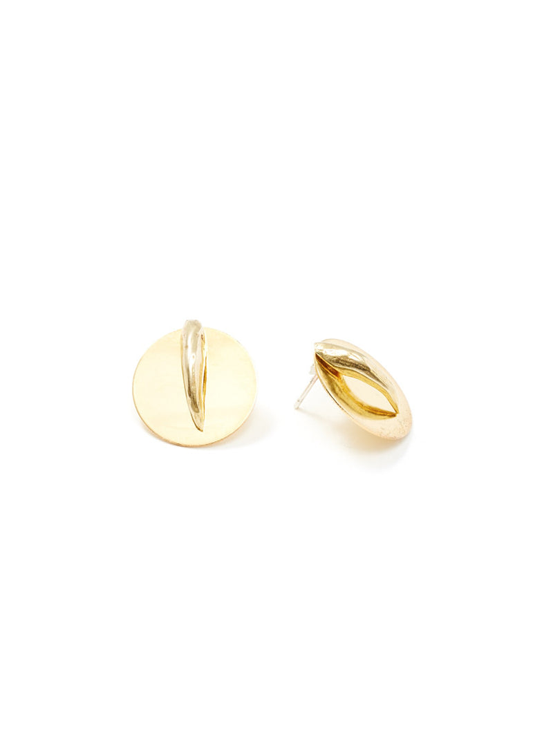 Claw Shield Earrings