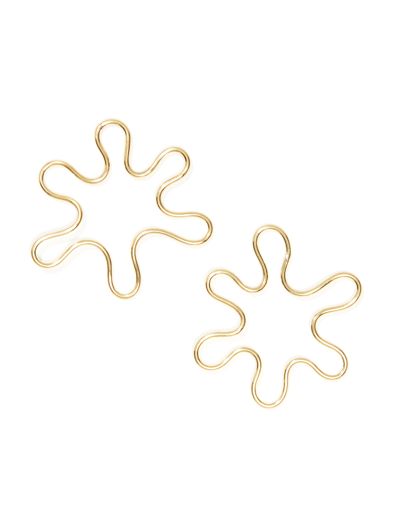 Amoeba Earrings- Large