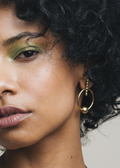 Axis Hoop Earrings - Petit