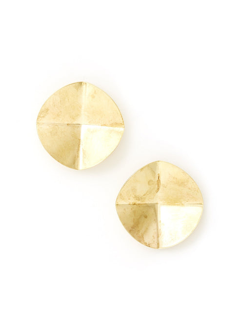 Radial Folded Earrings