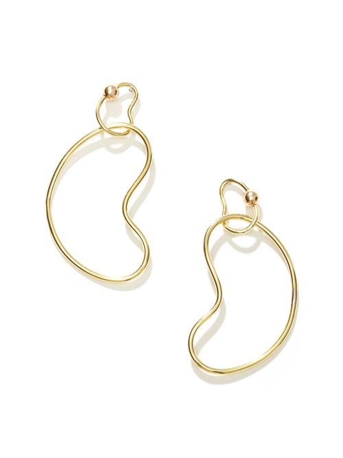 Linkage Hoop Earrings